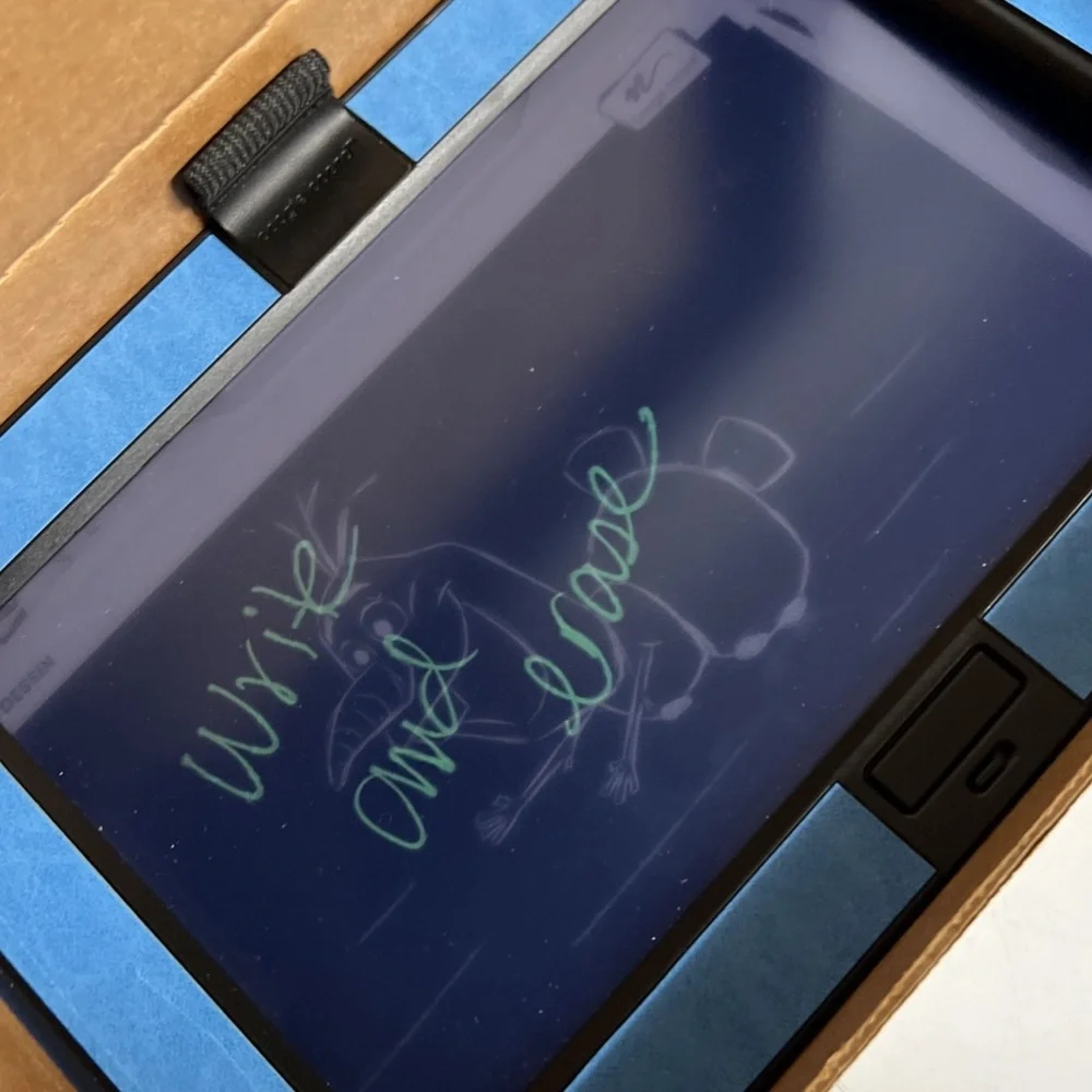 Write and erase Boogie board
